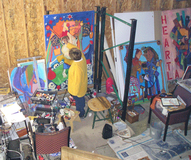 Rebecca's Studio